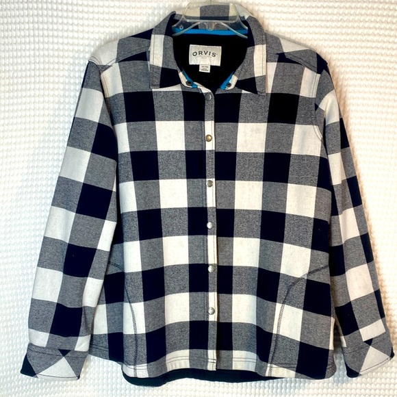 Orvis classic collection, women’s XXL flannel jacket or heavy shirt - Picture 1 of 7